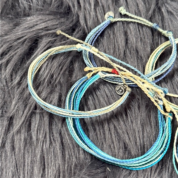 6 Pura Vida Ocean Tones Multistrand Cord Bracelet - Picture 7 of 7